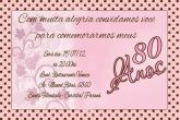 Convite Especial (50 unid+ frete)