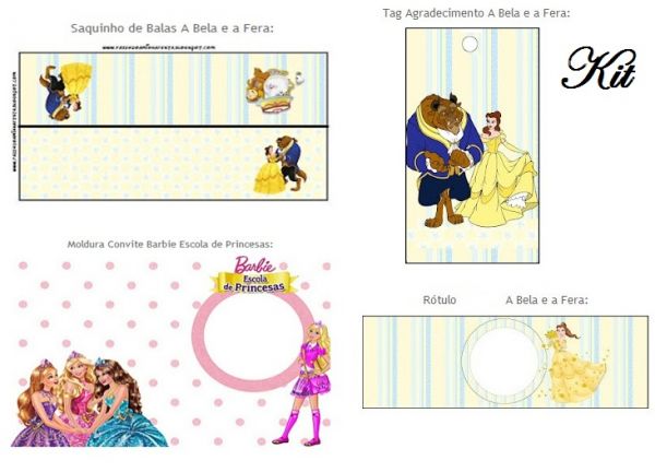 Kit Infantil - 50 unid de cada item do kit (valor + frete)