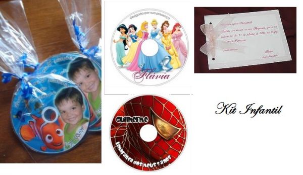 Kit - 30 unid de cada item do kit (valor + frete)